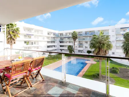 Bel appart. familial à Roses: 1,2 km plage, piscine, parking, proche commerces & supermarchés - Photo 13