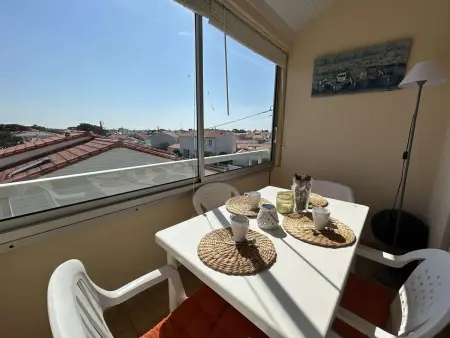 Studio avec Mezzanine, Balcon et Garage à 200m de la Plage – 4 Couchages - Photo 12