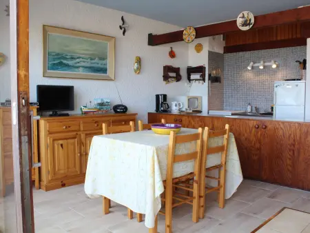 Appart 6 pers, 50m plage, balcon, parking, animaux admis - Photo 4