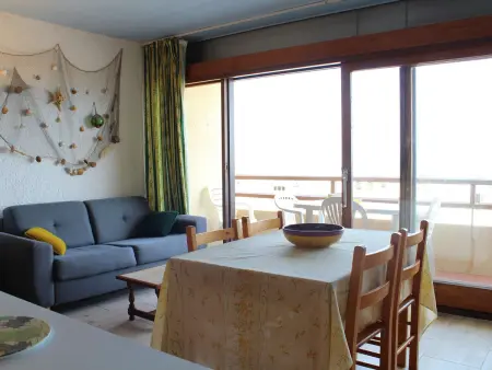 Appart 6 pers, 50m plage, balcon, parking, animaux admis - Photo 5
