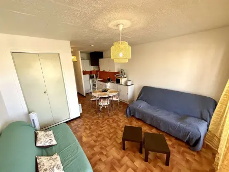 Studio cosy à Port-la-Nouvelle, à 300m de la plage, avec balcon, salon de jardin et ménage inclus - Photo 1