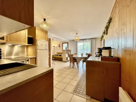 Appartement 3 étoiles, 3 pièces, 6 pers, terrasse, garage - Briançon - Photo 14