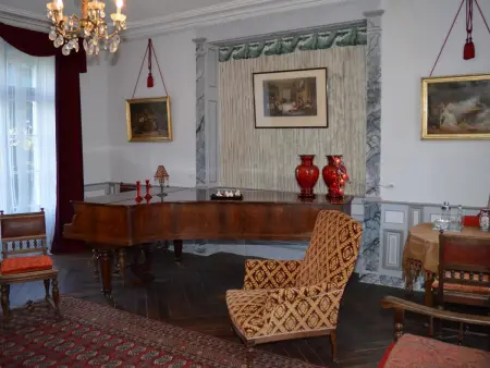 Château Directoire avec Piscine Privée et Jardin - Photo 6