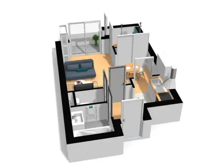 Appartement Studio Cabine à Fréjus, Piscine, Plage à 500m, Clim, Parking, Terrasse, 4 Couchages - Photo 10