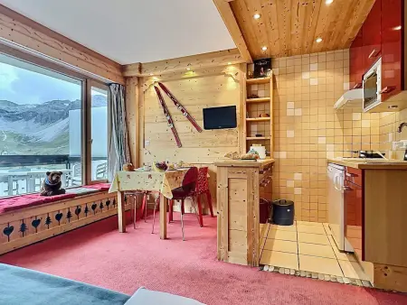 Tignes: Appartement 30m², 4 pers, Balcon au pied des pistes - Photo 1