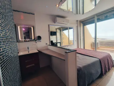 Studio climatisé pour 2 avec parking et wifi, Appartement 2 personnes à Cap d'Agde naturisme - Photo 9