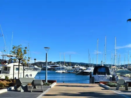 Appartement pour 4 pers. à Cavalaire avec climatisation et animaux acceptés - Photo 10