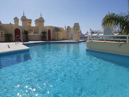 Benalmádena: Appartement 2 chambres avec clim, piscine sur le toit - Photo 3