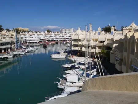 Benalmádena: Appartement 2 chambres avec clim, piscine sur le toit - Photo 12
