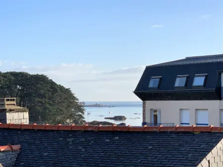 Appartement centre Trégastel, proche plage, 2 chambres, parking - Photo 15
