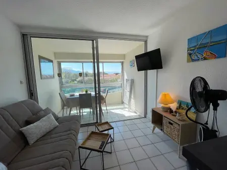 Studio cabine cosy avec piscine et parking, à 100m de la plage - Argelès-sur-Mer - Photo 2