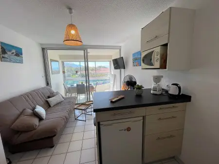 Studio cabine cosy avec piscine et parking, à 100m de la plage - Argelès-sur-Mer - Photo 7