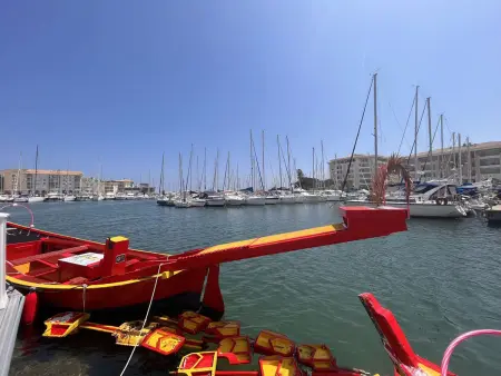 Studio cabine à 200m de Port Fréjus, plage, commerces, terrasse, 4 couchages, ménage inclus - Photo 15