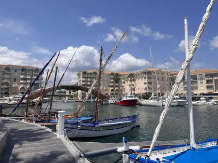 Studio cabine à 200m de Port Fréjus, plage, commerces, terrasse, 4 couchages, ménage inclus - Photo 16
