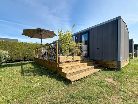 Mobile-home Grand Confort 4 pers, 2 ch, 2 sdb, plage, piscine, fitness, terrasse - Jullouville - Photo 1