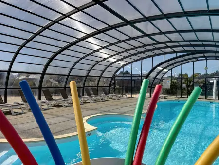 Mobile-home Grand Confort 4 pers, 2 ch, 2 sdb, plage, piscine, fitness, terrasse - Jullouville - Photo 18