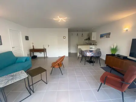 Superbe T2 avec Wifi, terrasse 100m², parking au centre d'Arcachon - Photo 11