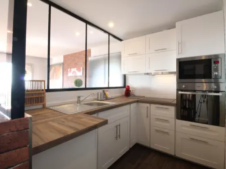 Magnifique appartement à Malaga avec piscine, jardin, parking, terrasse et vue sur la mer - Photo 14