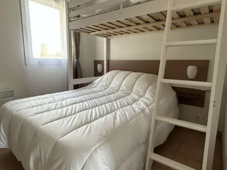 Appartement climatisé, 2 pièces, piscine, terrasse, parking privé, proche port - Gruissan - Photo 12