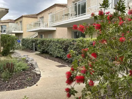 Appartement climatisé, 2 pièces, piscine, terrasse, parking privé, proche port - Gruissan - Photo 22