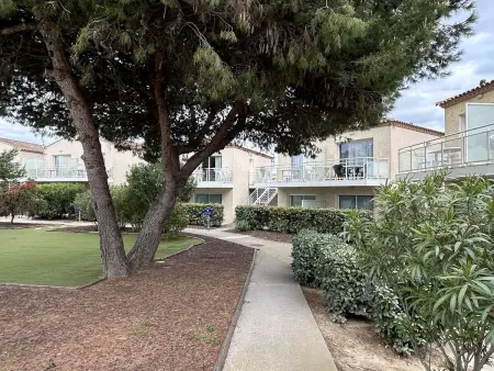 Appartement climatisé, 2 pièces, piscine, terrasse, parking privé, proche port - Gruissan - Photo 23