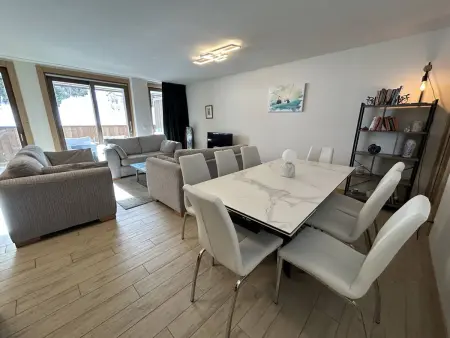 Appart cosy 3 pièces, ski-in/out, piscine & spa, 8-10 pers. - Photo 12