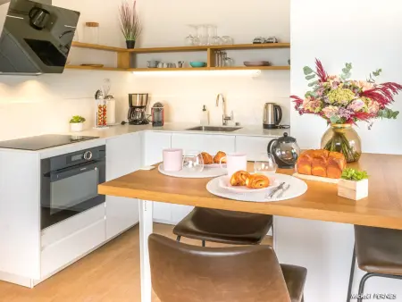 Appartement cosy 2 pièces face mer avec 3 balcons et WIFI inclus à Larmor-Plage - Photo 6