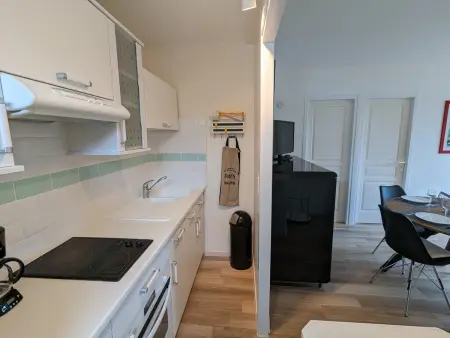 Charmant Studio Cabine avec Grande Terrasse et Proximité Plage à Arcachon - Photo 5