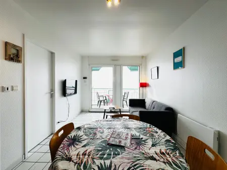 Appartement 4 pers avec vue mer, face à la plage - Photo 10