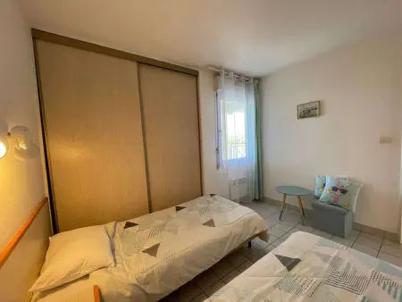 Appartement 3 pièces avec balcon, piscine et parking à proximité de la mer - 6 couchages - Photo 17