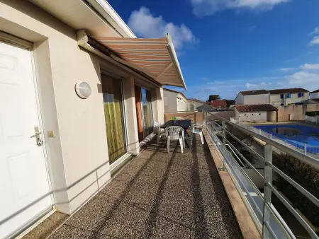 Appartement 3 pièces avec balcon, piscine collective et parking proche océan à Saint-Hilaire-de-Riez - Photo 7