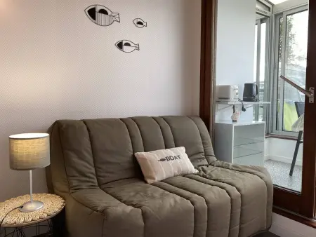 Studio avec terrasse et loggia à 400m de la plage à Perros-Guirec - Photo 2