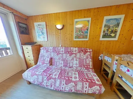 Appartement ensoleillé 3 pièces - 6 pers avec cheminée au Grand Bornand, proche des pistes - Photo 2