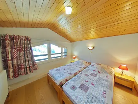 Appartement ensoleillé 3 pièces - 6 pers avec cheminée au Grand Bornand, proche des pistes - Photo 12