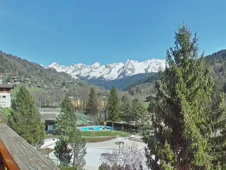 Charmant 2 pièces, 6 couchages, centre du Grand-Bornand, parking, balcon sud - Photo 17