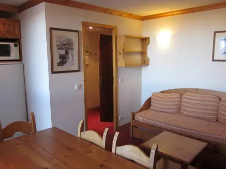 Appartement 2 pièces, 6 pers, au pied des pistes à La Plagne - Photo 1