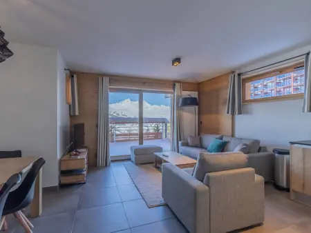 Appartement moderne 3 chambres aux Arcs 1800, Appartement 8 personnes à Les Arcs 1800 - Photo 10