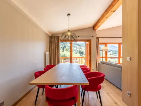 Duplex 4 chambres avec piscine, spa et parking aux Arcs 1800 - Photo 2