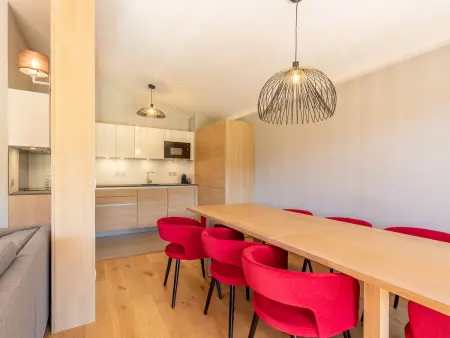 Duplex 4 chambres avec piscine, spa et parking aux Arcs 1800 - Photo 7