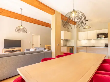Duplex 4 chambres avec piscine, spa et parking aux Arcs 1800 - Photo 8