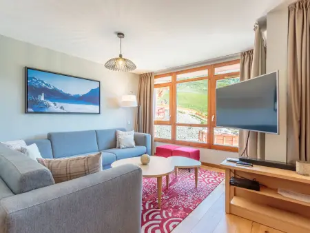 Superbe appartement aux Arcs 1800, 7 couchages, piscine, spa, fitness, parking, ski aux pieds - Photo 1