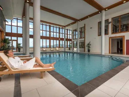 Superbe appartement aux Arcs 1800, 7 couchages, piscine, spa, fitness, parking, ski aux pieds - Photo 27