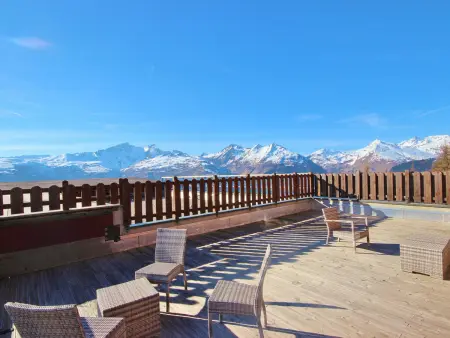 Duplex 4 pièces pour 10 pers avec terrasse panoramique, piscine et sauna à Arc 1600 - Photo 3