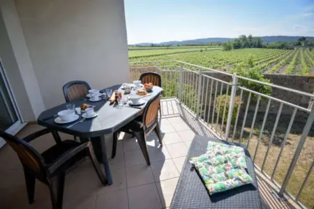 Résidence du Château de Jouarres - Azille // Apt 3 P 6 pers, Appartement à Azille près du Lac Jouarres - Photo 9