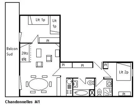 Appartement cosy 3 pièces, 6 pers, Méribel - Balcon Sud, parking, proche pistes et commerces - Photo 22