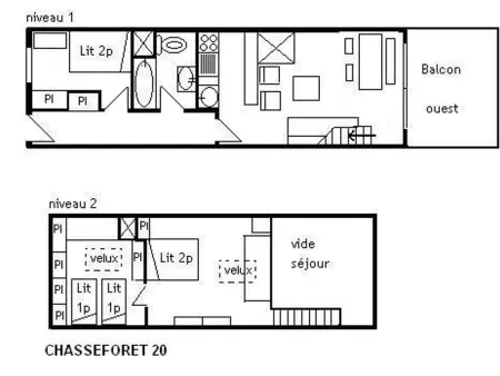 Appartement 3P Mezzanine - 50m des pistes - 7 pers - Animaux - Parking - Méribel - Photo 26