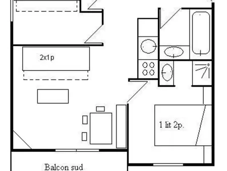 Appartement cosy avec piscine, 3 pièces pour 6 personnes à Méribel Village, proche des pistes - Photo 22
