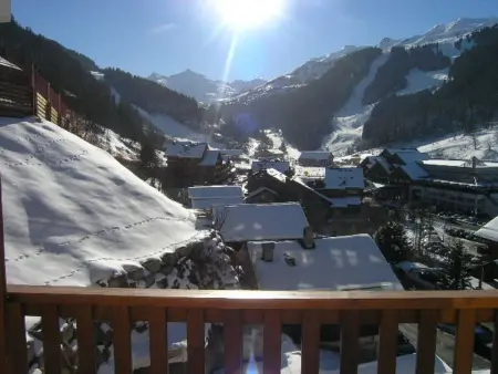 Studio pour 4 personnes à Méribel - Centre avec balcon et parking privé - Photo 13