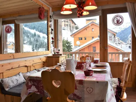 Appartement 3 pièces avec balcon, parking et wifi, proche du centre de Méribel, pour 7 personnes - Photo 1