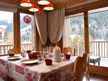 Appartement 3 pièces avec balcon, parking et wifi, proche du centre de Méribel, pour 7 personnes - Photo 6